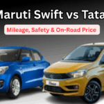 New Maruti Swift 2025 vs Tata Tiago: Mileage, Safety & On-Road Price (India)