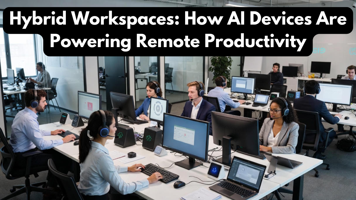 Hybrid Workspaces: How AI Devices Are Powering Remote Productivity