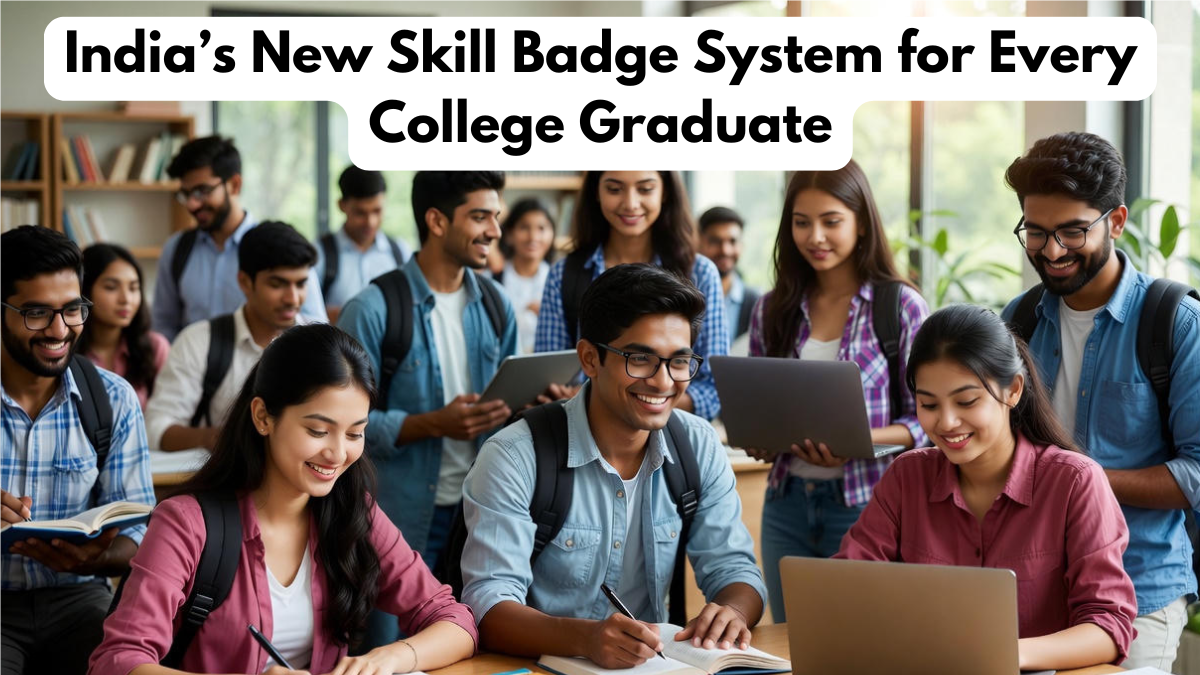 India’s New Skill Badge System for Every College Graduate