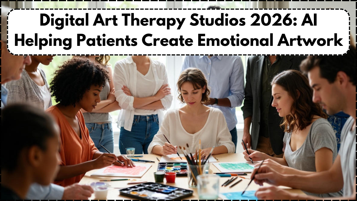 Digital Art Therapy Studios 2026: AI Helping Patients Create Emotional Artwork