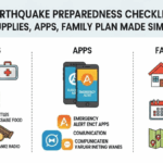 Earthquake preparedness checklist: supplies, apps, family plan made simple