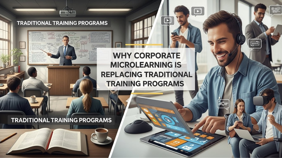 Why Corporate Microlearning Is Replacing Traditional Training Programs