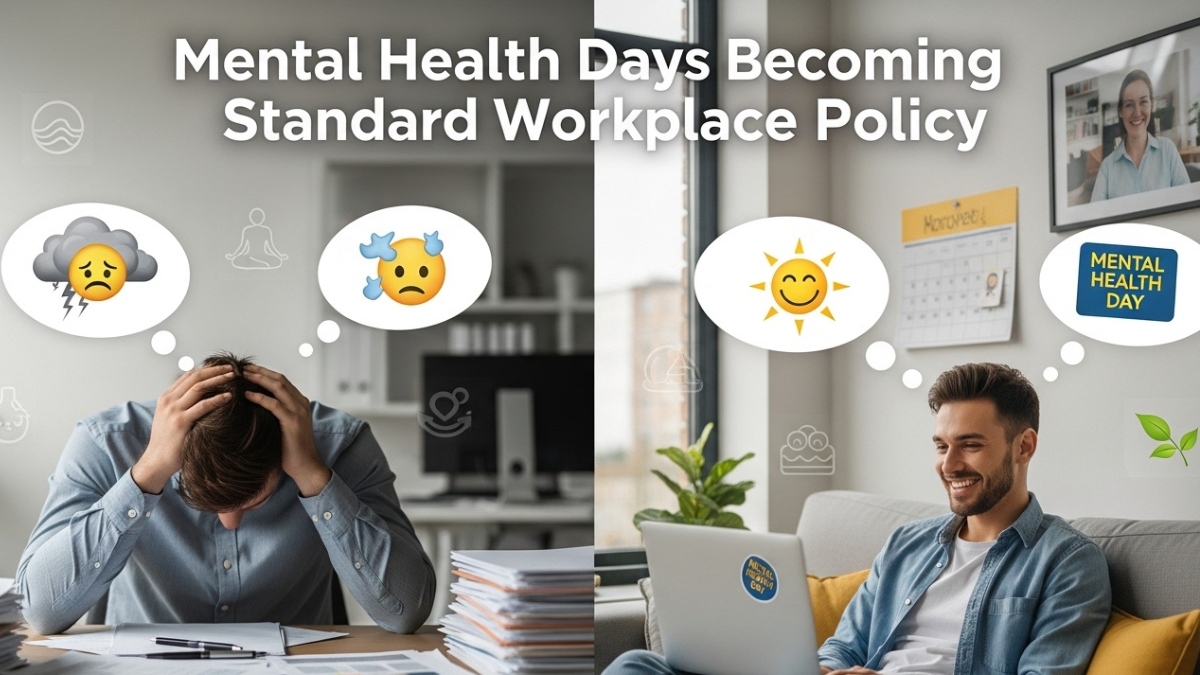 Mental Health Days Becoming Standard Workplace Policy