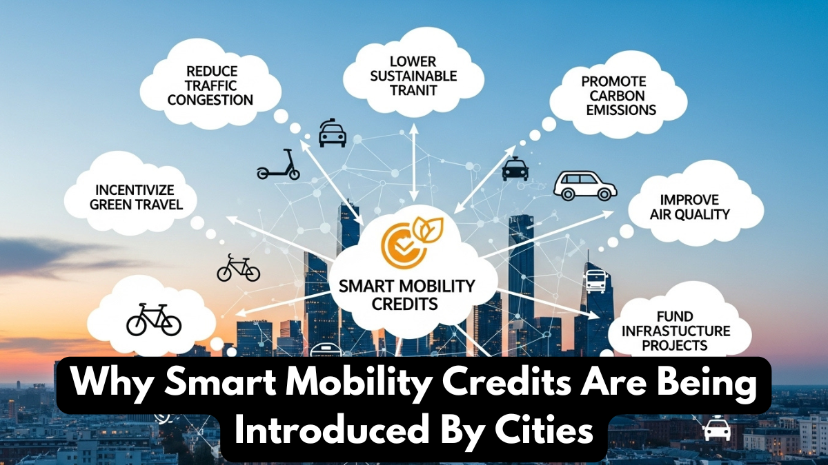 Why Smart Mobility Credits Are Being Introduced By Cities