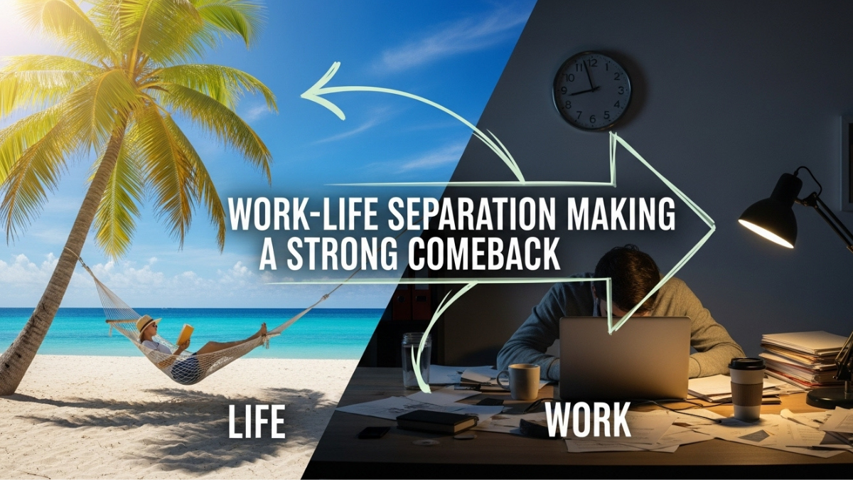 Work Life Separation Making A Strong Comeback