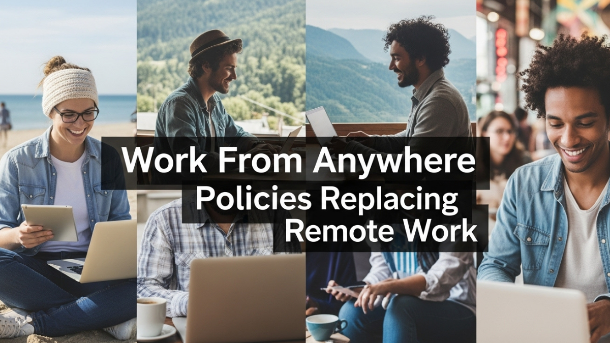 Work From Anywhere Policies Replacing Remote Work