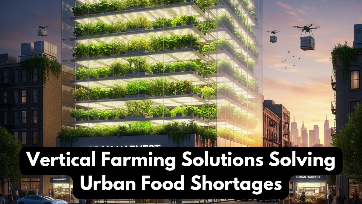 Vertical Farming Solutions Solving Urban Food Shortages