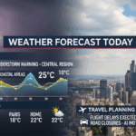 Weather Forecast Today Alerts Temperatures And Travel Planning