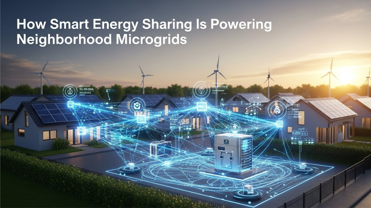 How Smart Energy Sharing Is Powering Neighborhood Microgrids