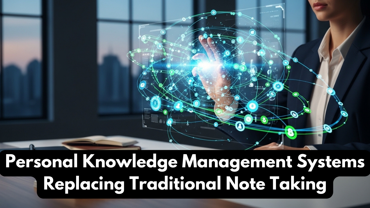 Personal Knowledge Management Systems Replacing Traditional Note Taking