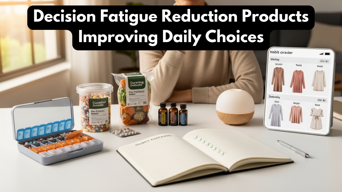 Decision Fatigue Reduction Products Improving Daily Choices