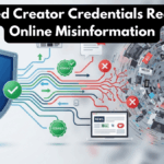 Verified Creator Credentials Reducing Online Misinformation
