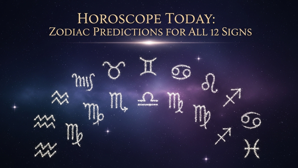 Horoscope Today: Zodiac Predictions for All 12 Signs