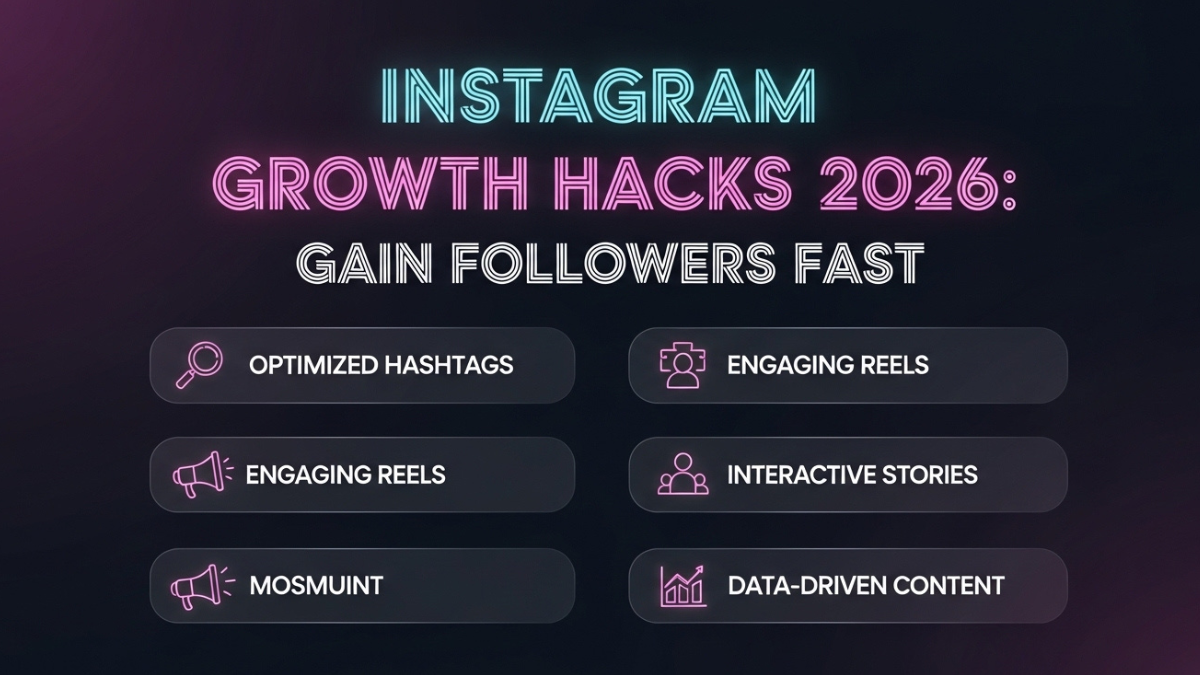 Instagram Growth Hacks 2026: Gain Followers Fast