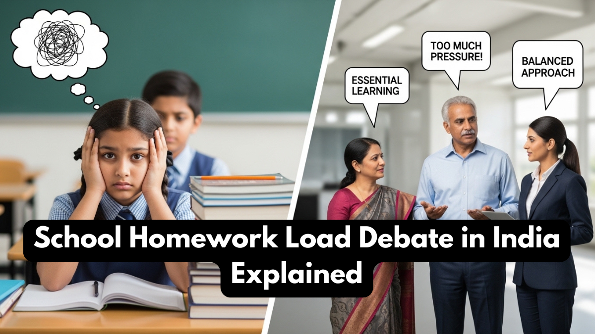 School Homework Load Debate in India Explained
