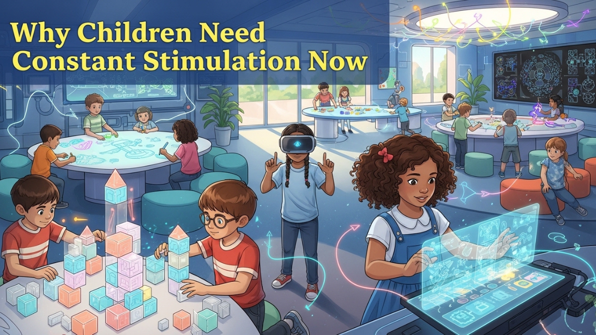 Why Children Need Constant Stimulation Now
