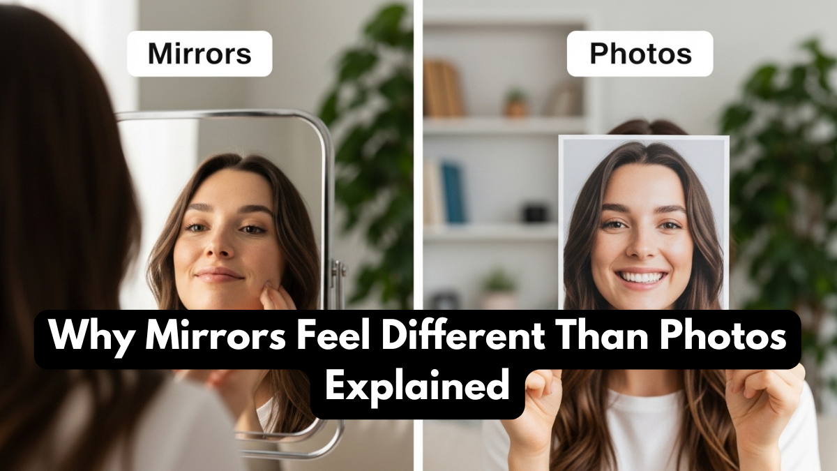 Why Mirrors Feel Different Than Photos Explained