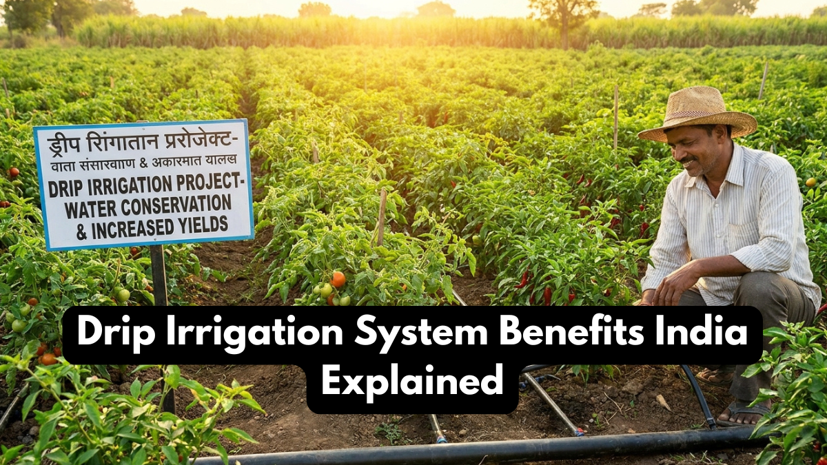 Drip Irrigation System Benefits India Explained