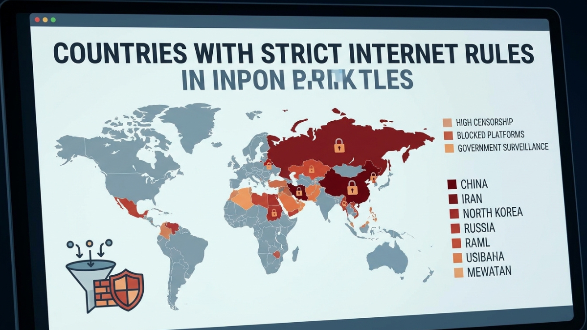 Countries With Strict Internet Rules